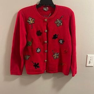 Vintage Christmas decor sweater